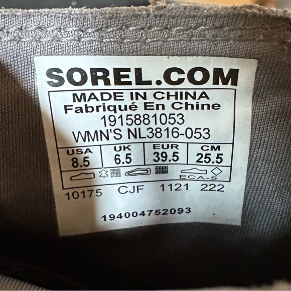 Sorel Women's Gray “Evie” pull on bootie - Picture 6 of 16